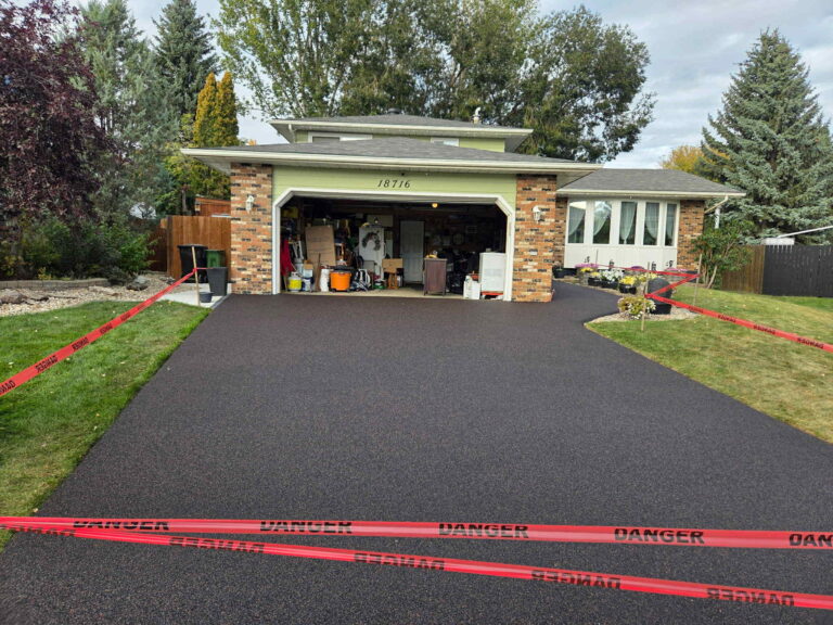 beautiful driveway rubber paving in nova scotia