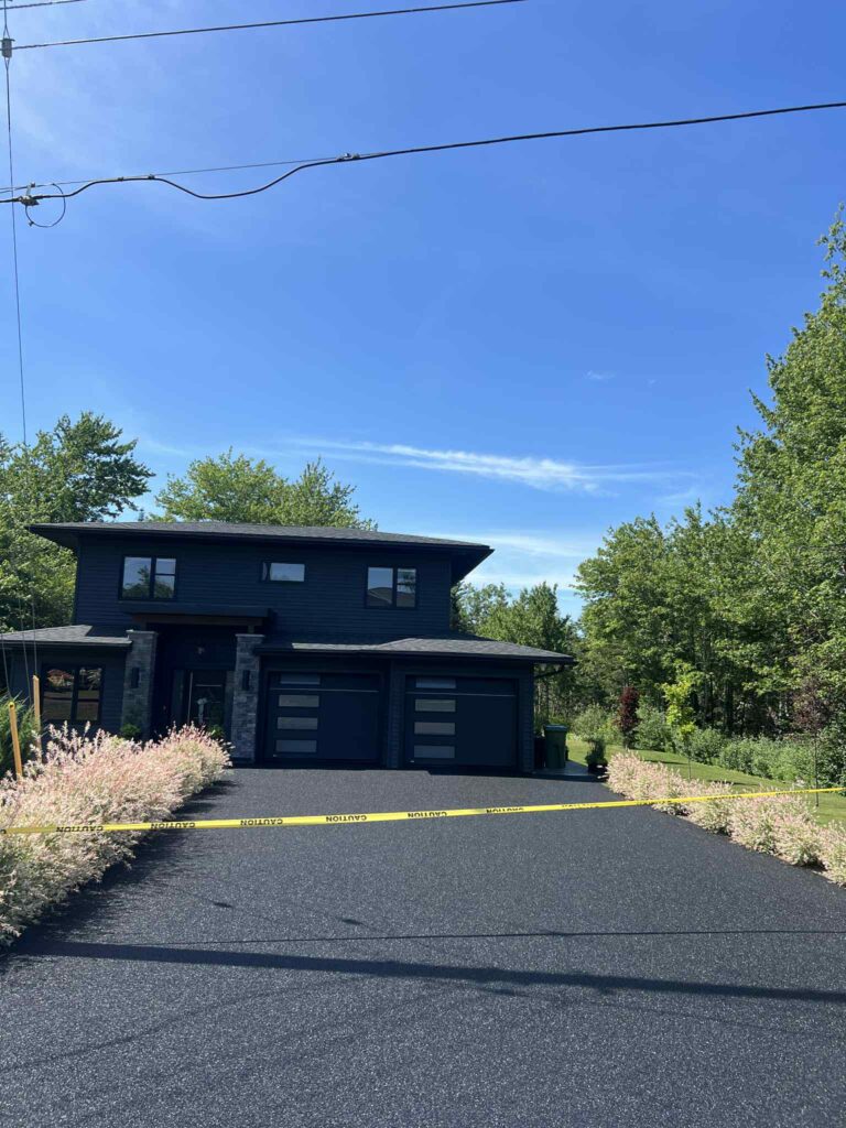 concrete driveway rubber paving in nova scotia