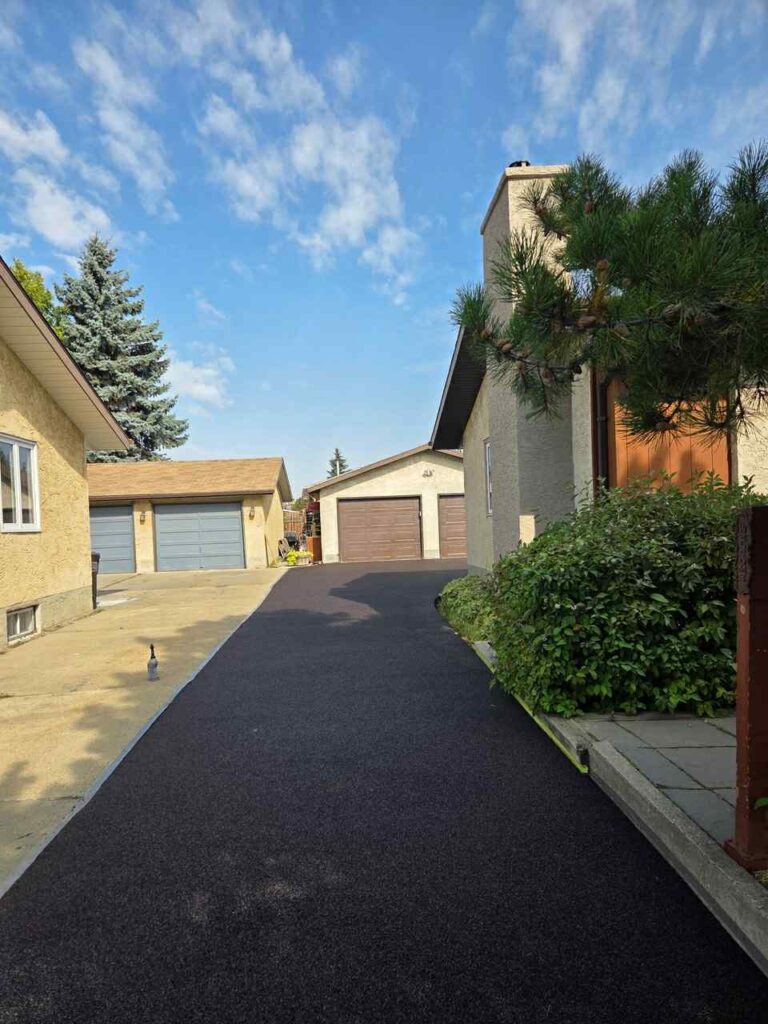 rubber paving in nova scotia driveway