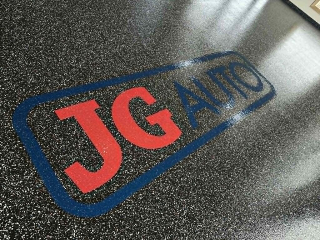 commercial epoxy flooring auto showroom nova scotia