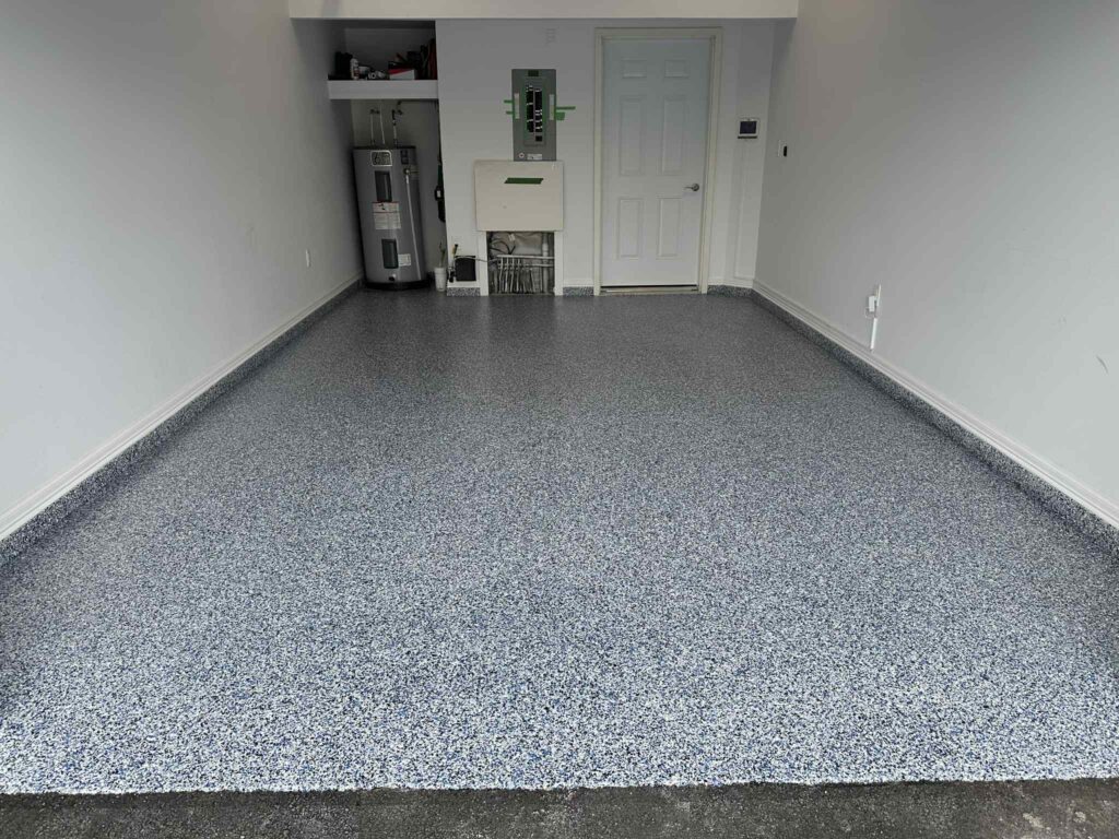 polyaspartic garage coating bedford