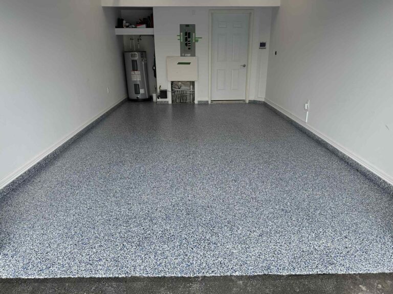 polyaspartic garage coating bedford