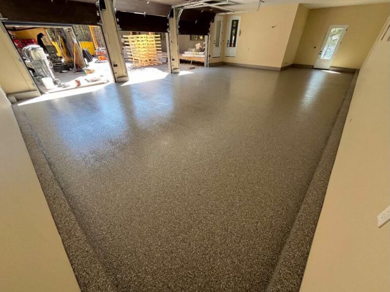 Commercial Epoxy Flooring & Custom Logos project photo