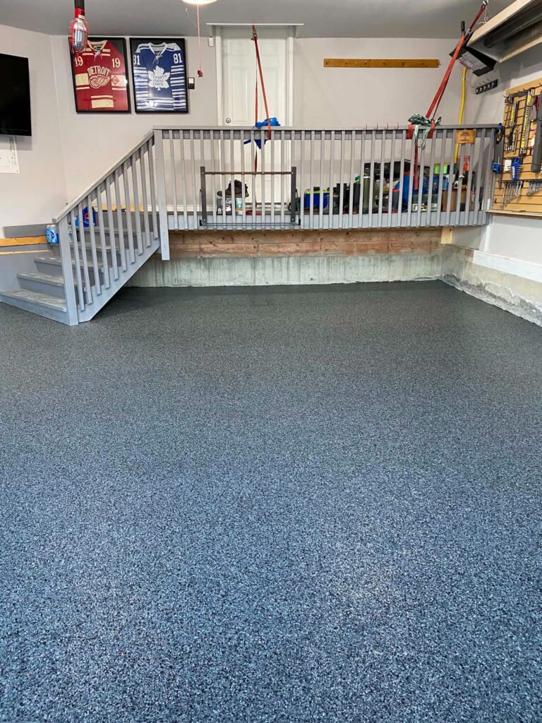 Commercial Epoxy Flooring & Custom Logos project photo